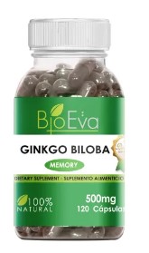 Ginkgo Biloba 500mg 120 capsulas